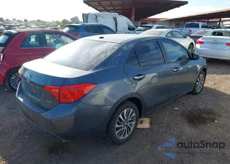 2017 Toyota Corolla Xle from USA, damaged, VIN 5YFBURHEXHP643832